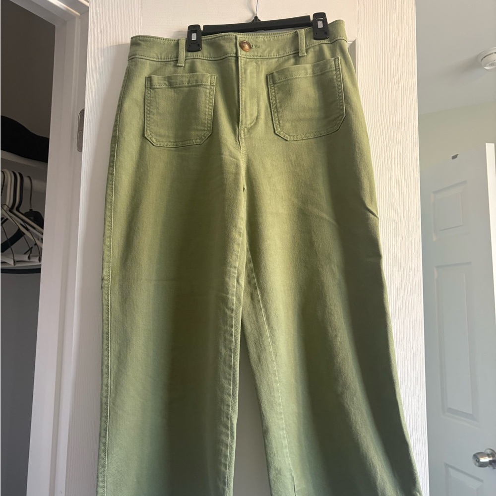 LOFT Sage Green Trousers